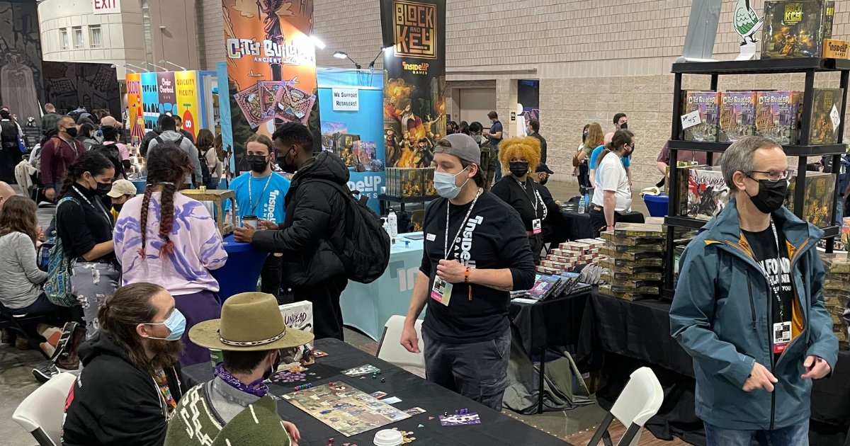 It's the last day of PAX Unplugged! It's been a blast so far, and we've had a ton of fun demo'ing our games and meeting everyone. 

If you haven't yet, stop by our booth and pick up your copy of Block and Key before heading home!