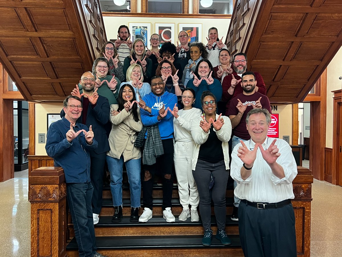 These <a href="/UWMadEducation/">UW–Madison School of Education</a> aspiring school superintendents finished our course together this weekend. <a href="/WASBWI/">WI School Boards</a> , rest comfortably knowing the future of district leadership is looking bright with professionals like these!