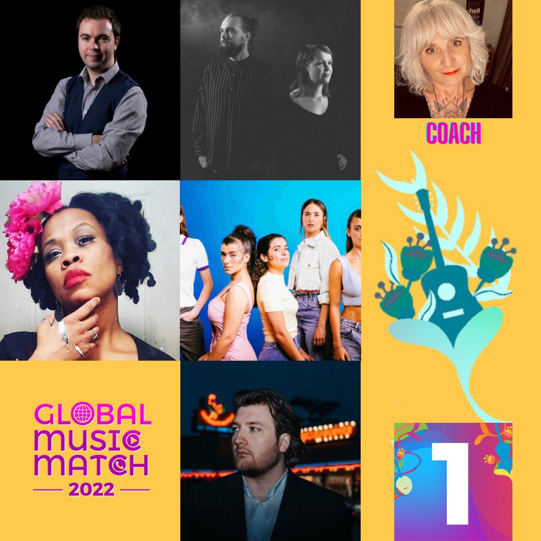 With less than two weeks left of GMM 2022, we asked Team 1 to share their highlights of the experience so far. Read them here: instagram.com/p/Clt9E1dOOcg/… <a href="/Marujalimonlive/">Maruja Limón</a> <a href="/chrisgray_music/">Chris Gray Music</a> <a href="/queenesther/">queenesther.bsky.social</a> #hurjahalla <a href="/williestratton/">Willie Stratton</a> @thesteviesmith #globalmusicmatch