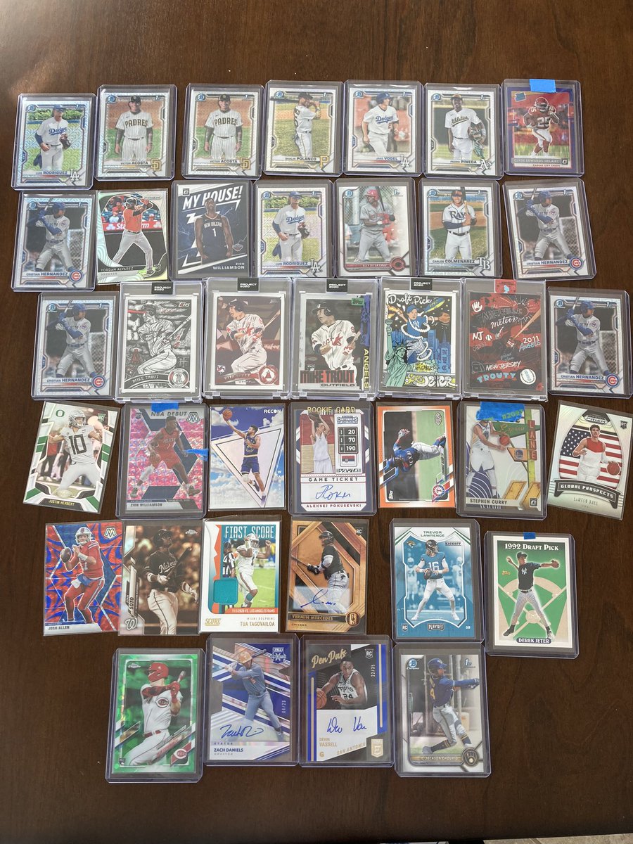 d_moose8's tweet photo. Next Saturday, December 10th, is my yearly @Cans4Cards auction. Below is a taste of what is available this year with over 200 cards slated to be started at .01. 100% of the proceeds will go to feeding the hungry! RT RT RT! https://t.co/pHWnupgrgV