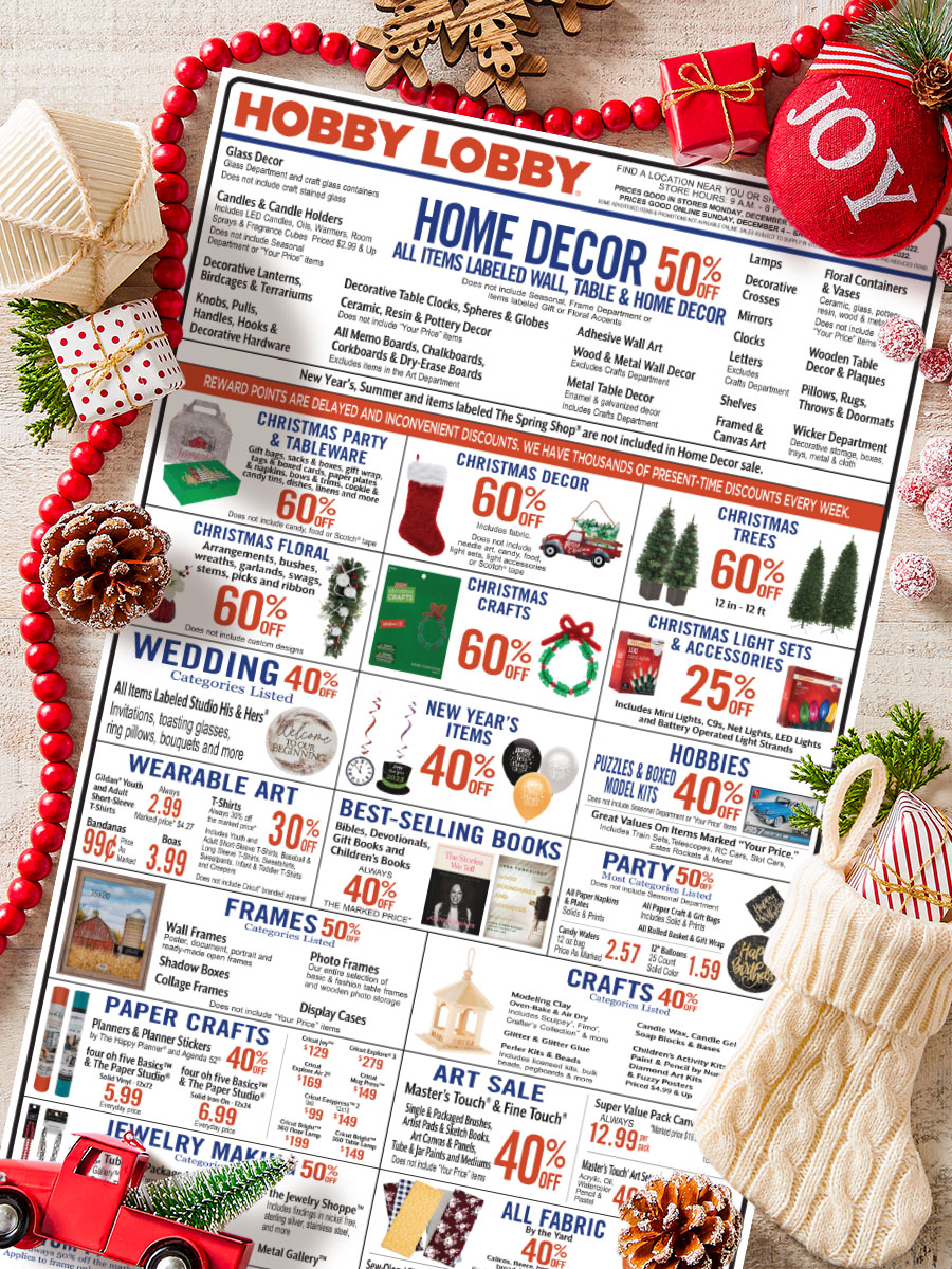 Official Hobby Lobby on Twitter "Have a holly, jolly Christmas with