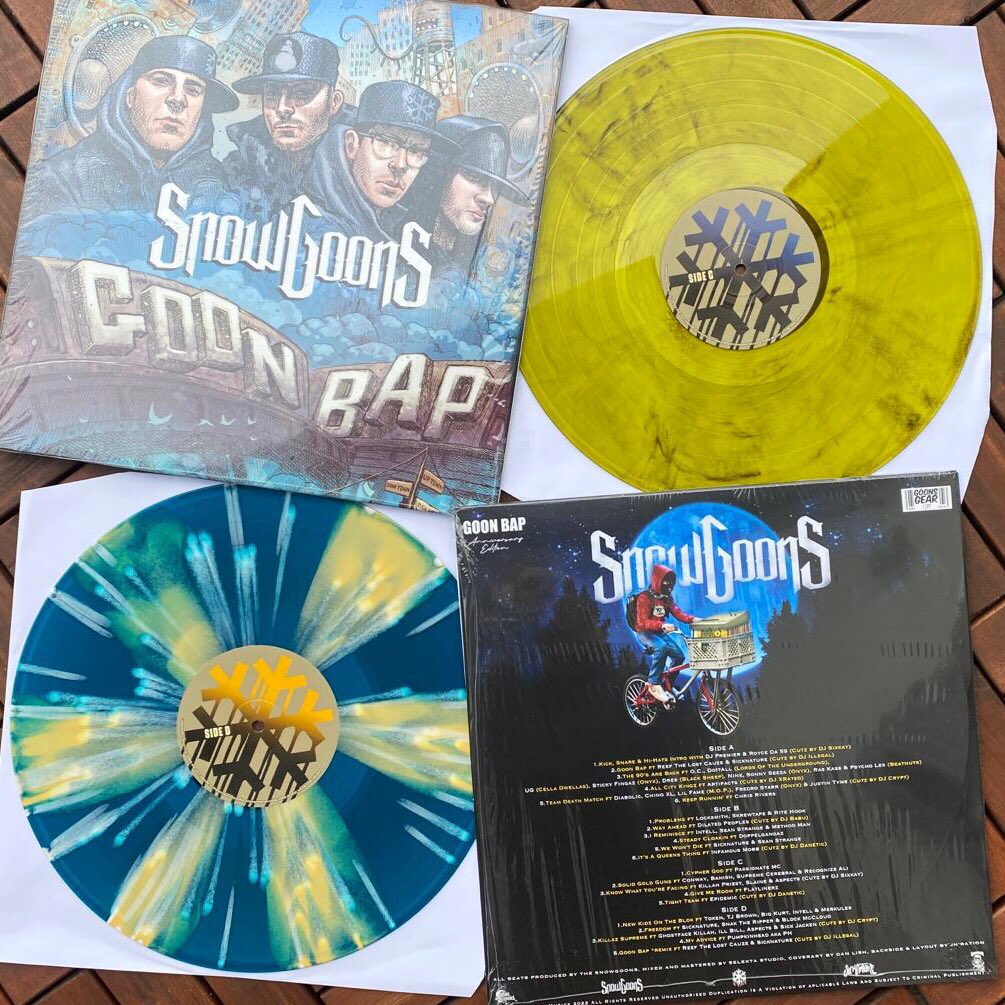 The Goon Bap Vinyl looks 🔥❄️ Only available on our website 🤙🏽