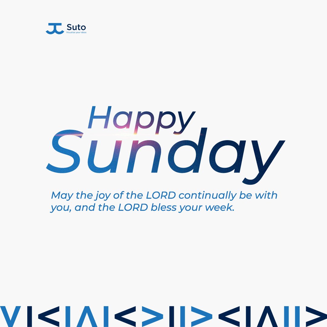 sutodesigns's tweet photo. Happy Sunday to you.

Wish you a blessed week ahead 

#sunday #happy #graphicdesign #graphic #graphicdesigner #graphics #design #suto #idea #ideas #jesutoby https://t.co/73OdkjpTqp