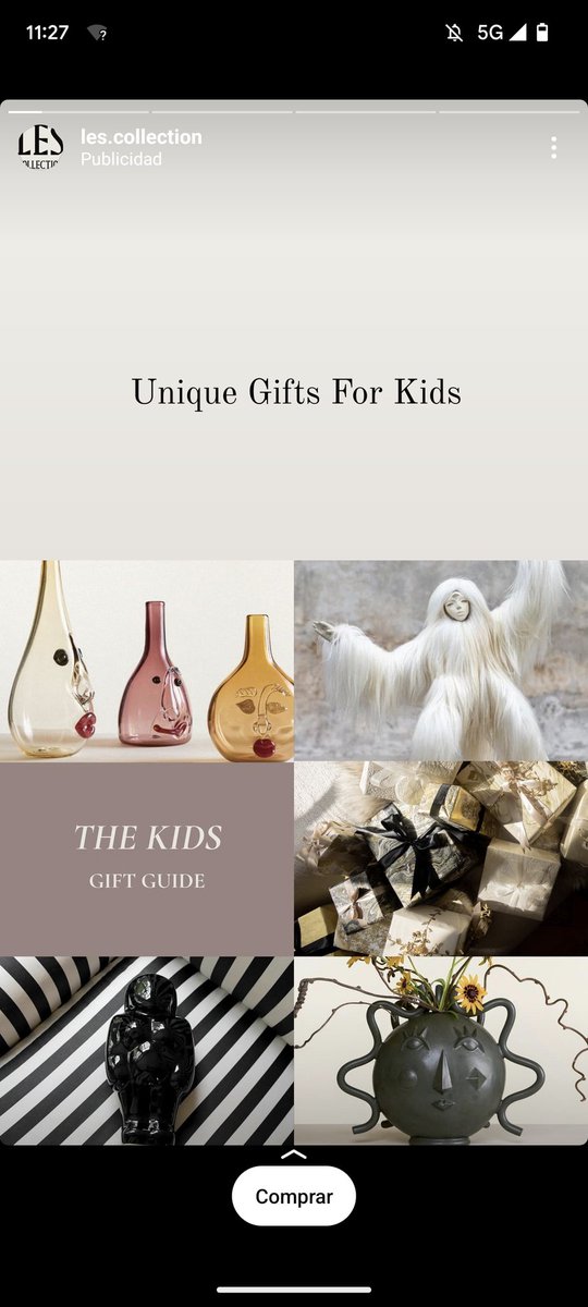 I love how no one involved in this Instagram ad has ever met a child before