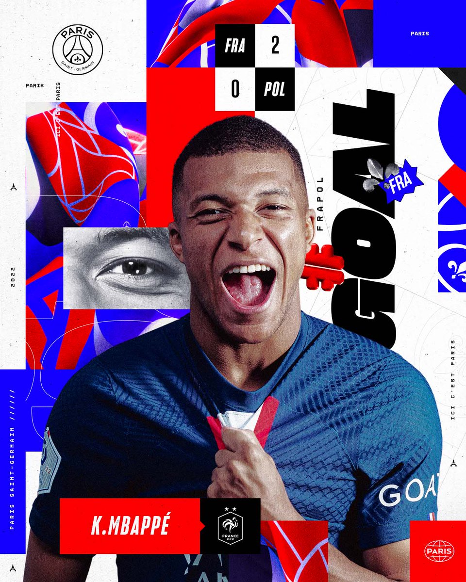 PSG_inside's tweet photo. 🇫🇷2⃣🆚0⃣🇵🇱 - #FRAPOL

Le superbe but de @KMbappe ☄️☄️☄️

🏆 #𝗙𝗿𝗼𝗺𝗣𝗮𝗿𝗶𝘀𝗧𝗼𝗤𝗮𝘁𝗮𝗿 https://t.co/Y8PiIICbdE