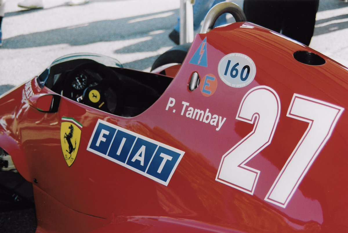 917Delaney's tweet photo. As many have said, it’s very sad to read the news about Patrick Tambay. He was always a big favourite of mine. Saw him racing on quite a few occasions and also at the Goodwood FoS. Pics here from 1999. #RIPPatrick https://t.co/3lCrmTkGh3