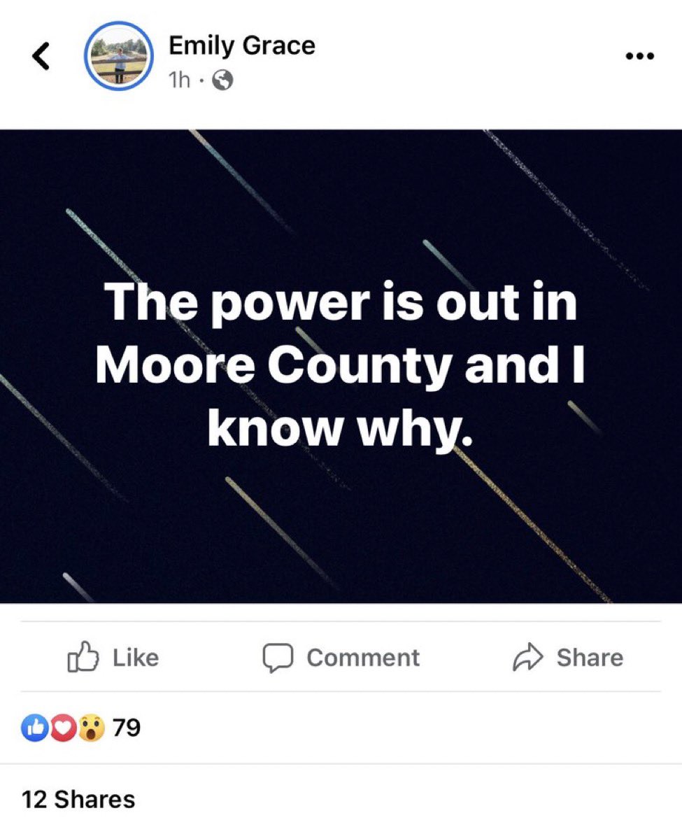 Rule_of_Thu's tweet photo. Hey @POTUS uhhhh you DID know right wing extremist groups damaged vital public infrastructure in coordinated attacks over the past few hours and are celebrating under the #imokwithit tag?
Heads up @FBI @CIA if you want in on this action. #MooreCounty https://t.co/elvq9eo5fv