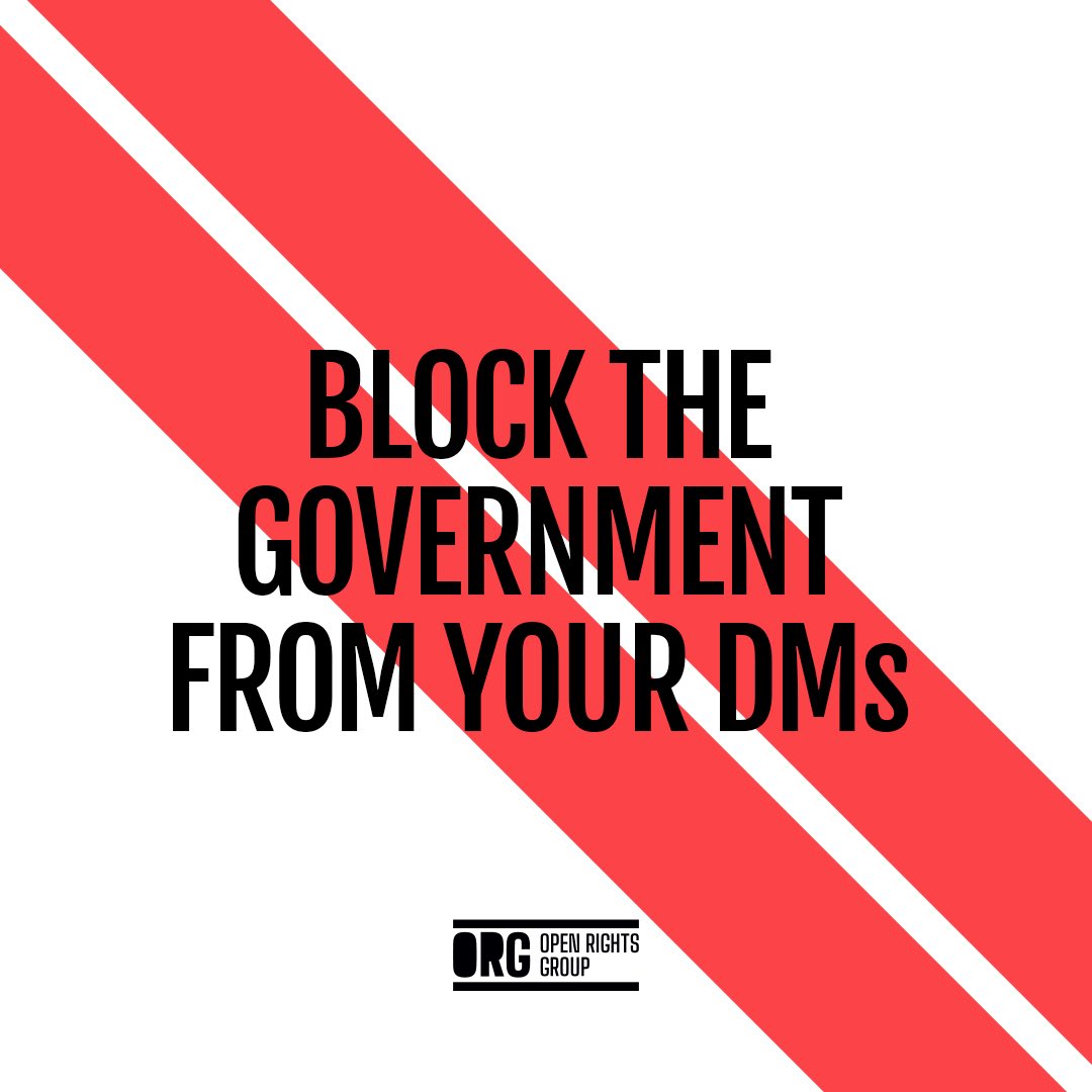 Open Rights Group tweet media