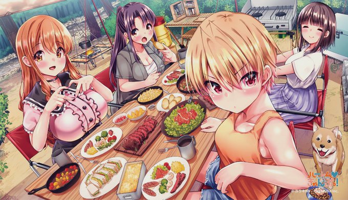 は〜アニメ『ハーレムきゃんぷっ!』終わっちゃったなぁー
自分の漫画がまさかアニメ化してアベンジャーズの様な先生方にEXカットを寄稿して頂きアニメを通じて沢山の人達に楽しんで頂いたこの体験は全てまるっと宝物です、超感謝❗️
アニメは終わりましたが原作は元気に連載中🖋よろしくお願いします⛺️ 