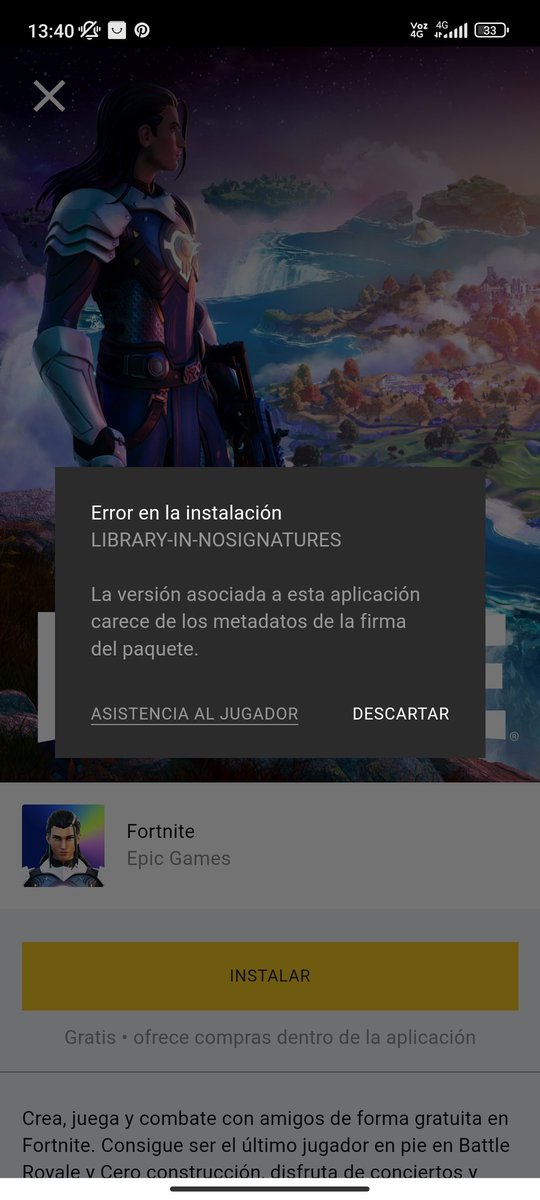 Karicath's tweet photo. Alguien pudo actualizar #FortniteChapter4 desde celular? https://t.co/QOwrfiDV6D