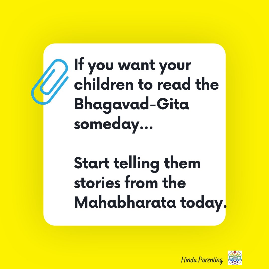 hinduparenting's tweet image. Just a reminder. 
#GitaJayanti #GitaJayanti2022 #Gitajayanthi