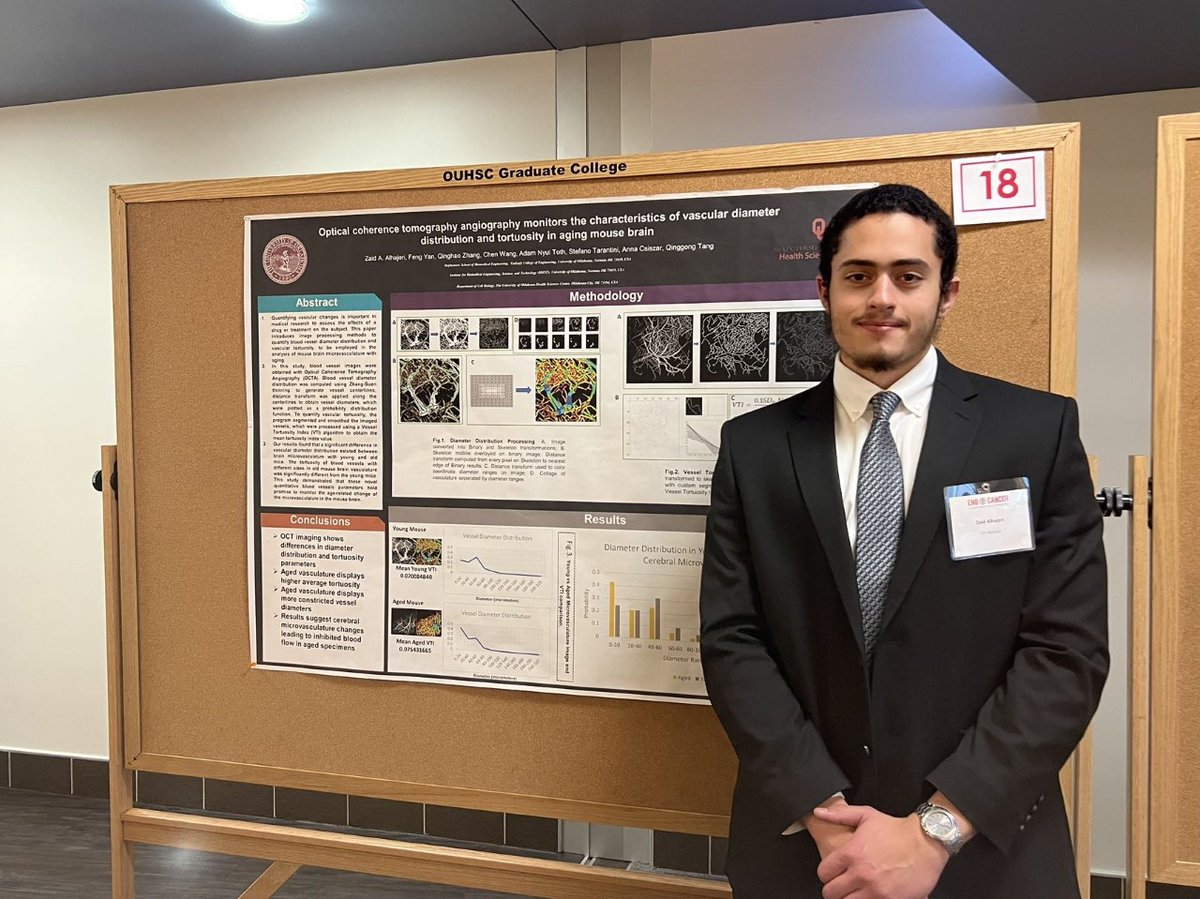 TangLab2's tweet photo. Lab members present at the @StephensonCC
#End2Cancer meeting! Well done, Zaid and Andy! https://t.co/03IeUiBjRS