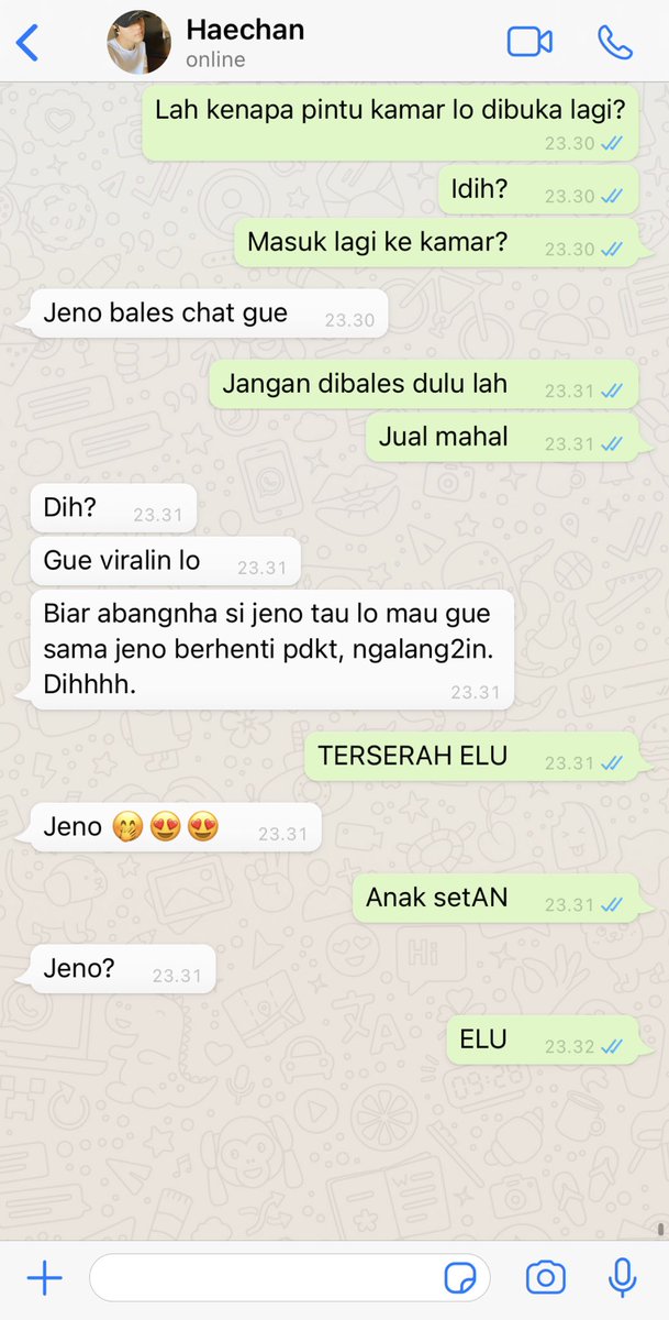 septrevesi's tweet photo. #jaedo (doy's centric) ft. #nohyuck (hyuck's centric) prompt (two tweets au) — #anset(anaksetan)
dimana doy batal ngedate karena harus mengasuh sepupunya yang sedang patah hati. ternyata gebetan sepupunya adalah adik dari pacarnya. https://t.co/WeEabo3g9s