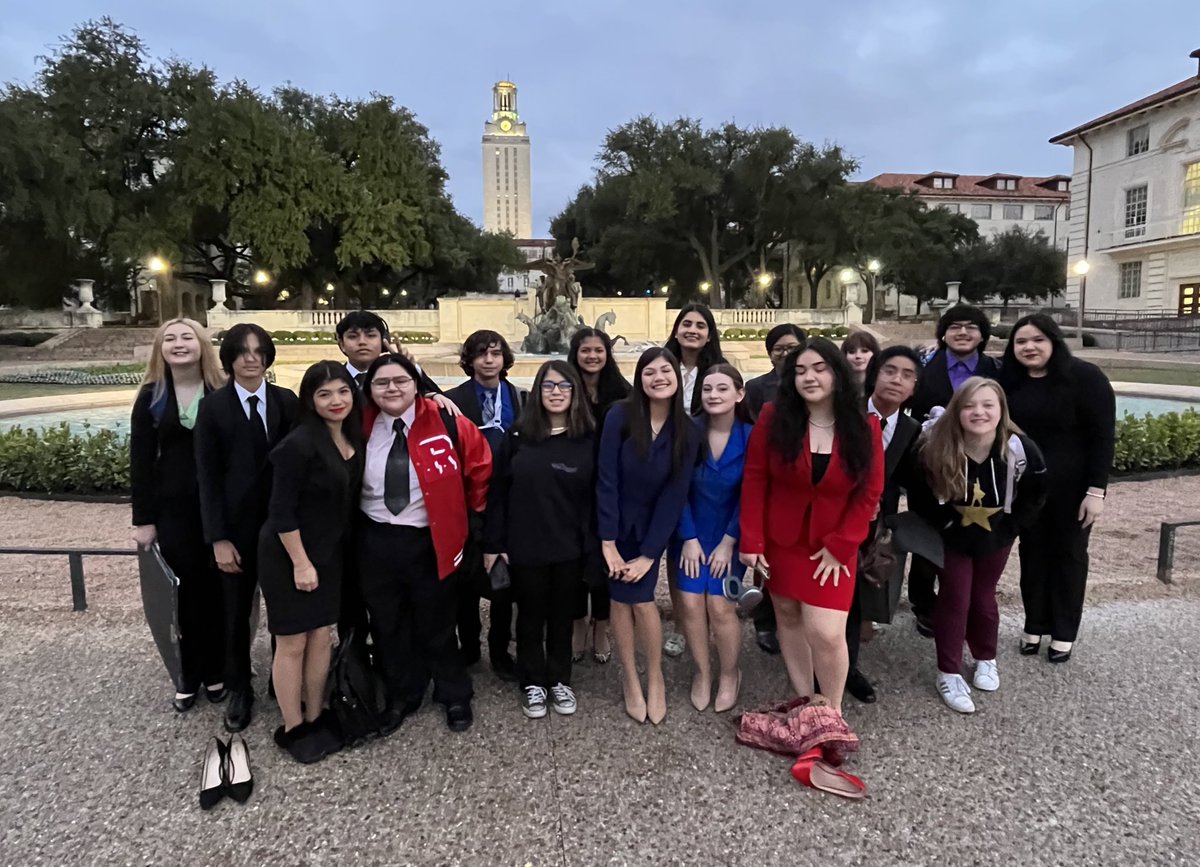 wbrayforensics's tweet photo. @wbrayhs Excited to be at the University of Texas - Austin Longhorn Classic. Let’s go Texans! https://t.co/UtCS7NCpf4