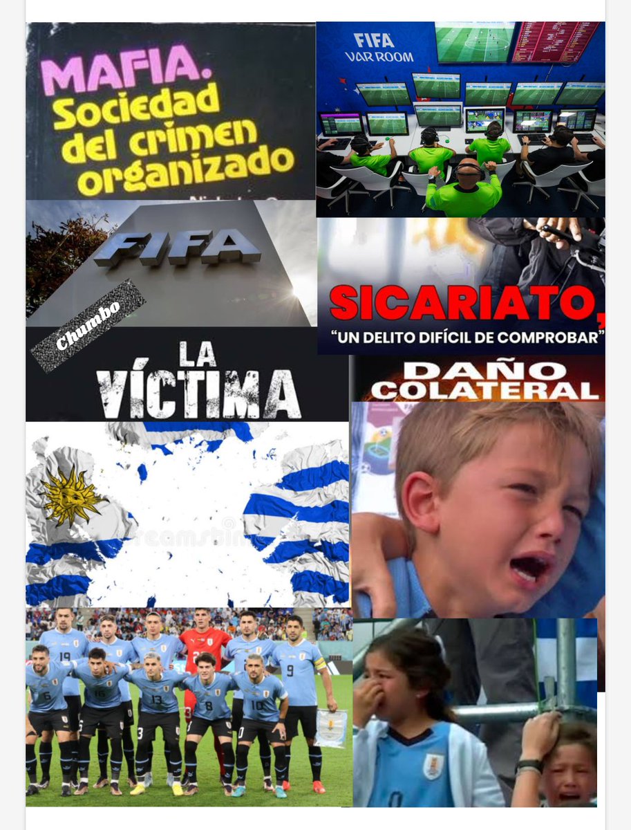 La_garcha's tweet photo. Ejemplo a la los niños #VAR #Qatar2022 #Uruguay #futbol #Deportes #Mundial2022 https://t.co/7oT37flbH0