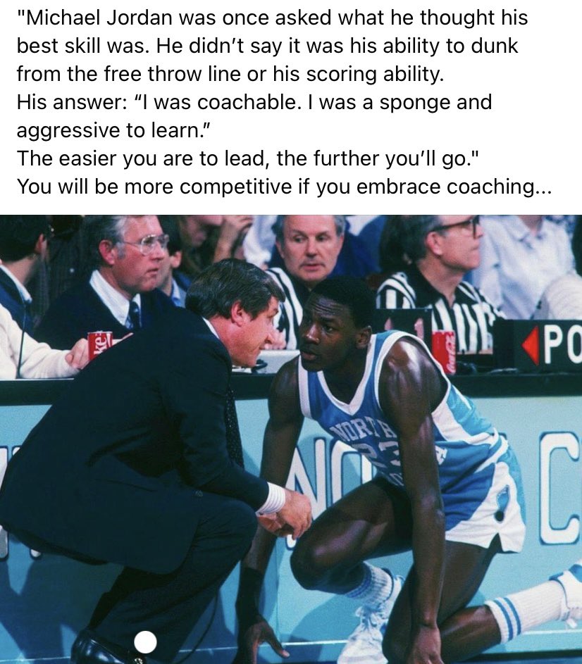 coachdelightful's tweet image. The number one trait of any great player and also #rule2 #coachable