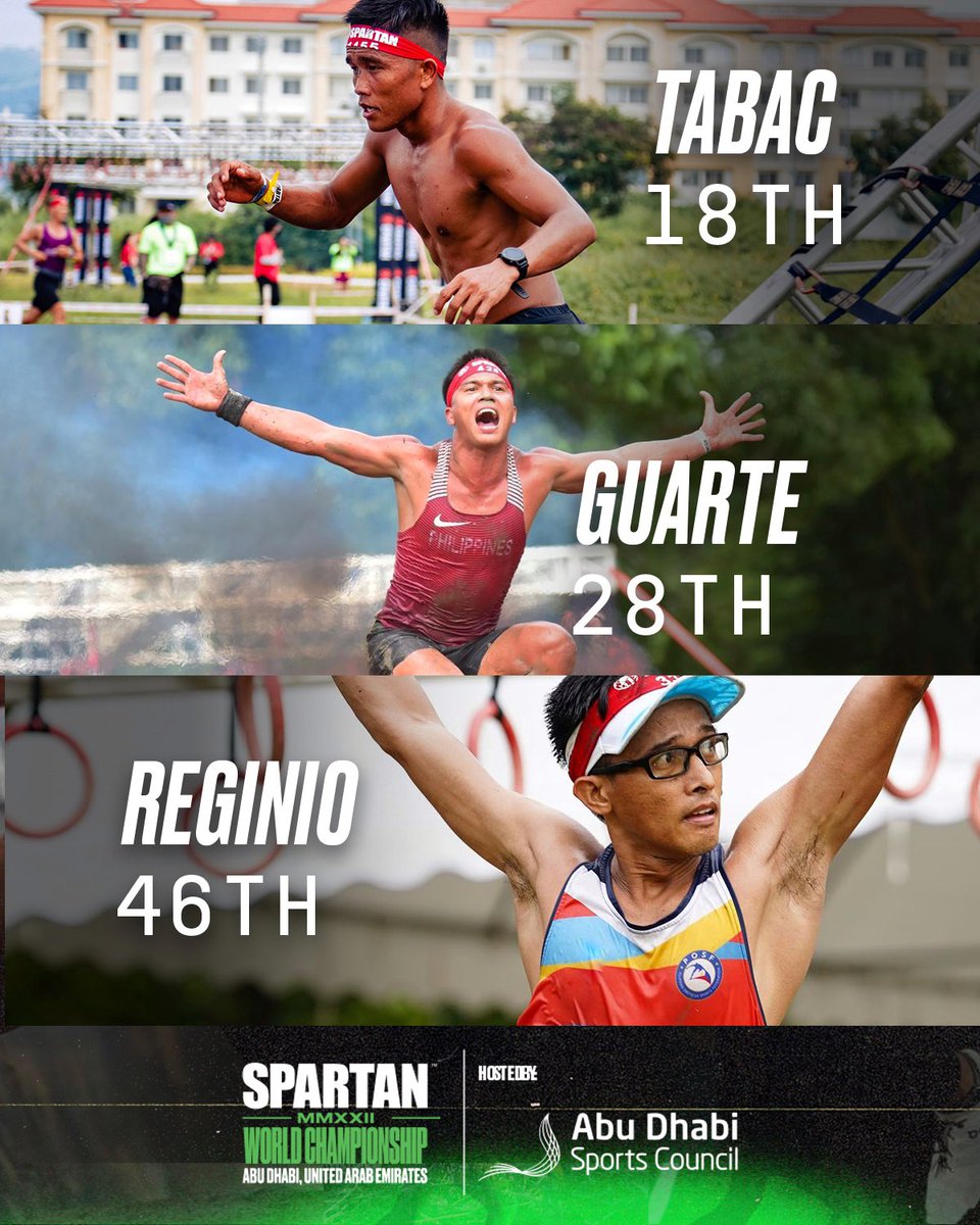 Spartan Race Philippines on Twitter "Big congratulations to our 🇵🇭
