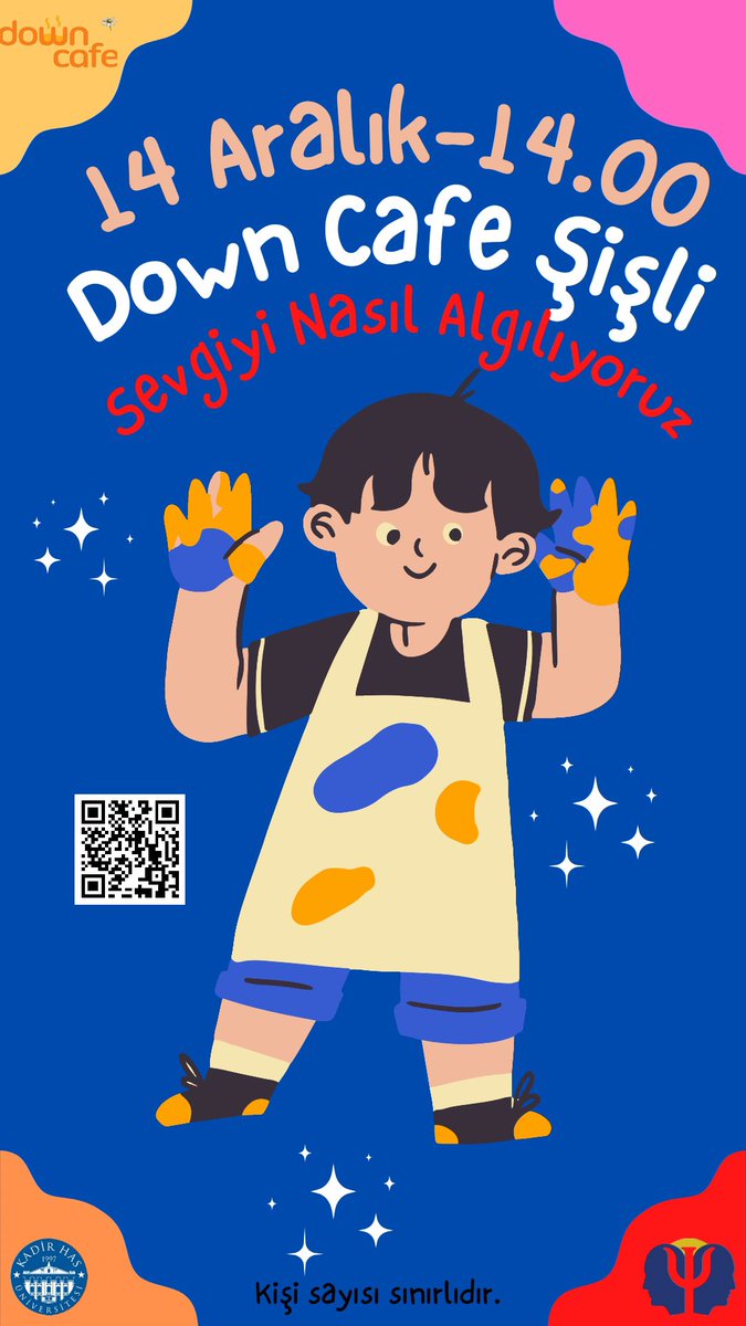 KHasPsyClub's tweet photo. 14 Aralık Çarşamba günü saat 14:00’te  Şişli'deki Down kafede etkinliğimize davetlisiniz. Etkinlikte ilk olarak birbirimizi daha yakından tanımak adına güzel bir sohbet ortamı oluşturmak istiyoruz.🎉 https://t.co/zji14dXdDl