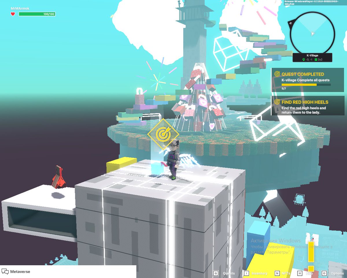 BlastHack1's tweet photo. @TheSandboxGame @cubeunited @kleague @MetaToyDragonZ @anicube_ent I dived in the K-verse mini event! 👇⛩ https://t.co/Rza3UWHxFc