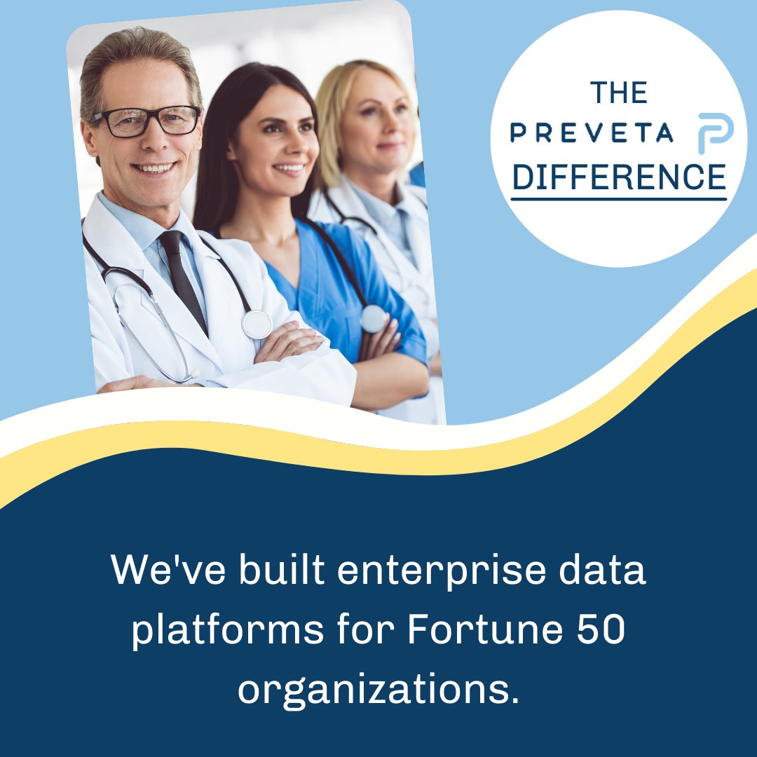 HelloPreveta's tweet image. Imagine the possibilities if your patient data had enterprise-level capabilities!