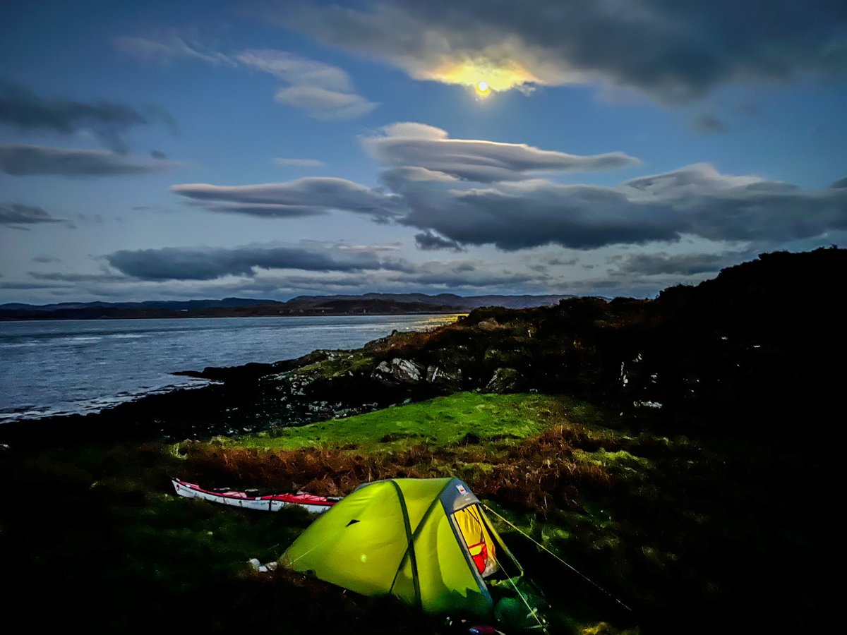 I’m thoroughly enjoying my island solitude.