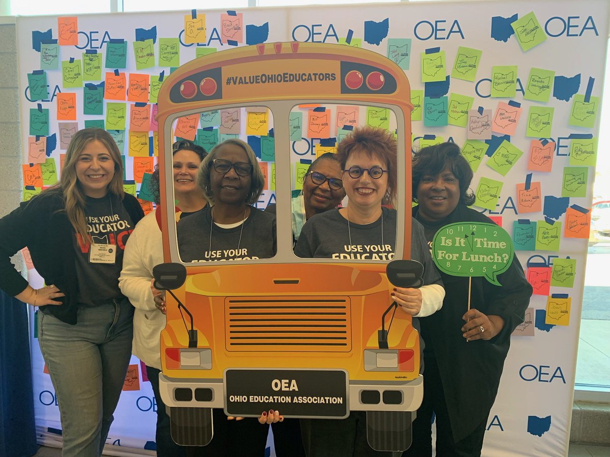ImmermanInKings's tweet photo. It was great to be surrounded by Ohio’s educator leaders this weekend at the @OhioEA RA! #ValueOhioEducators https://t.co/kmmSRy4eF2