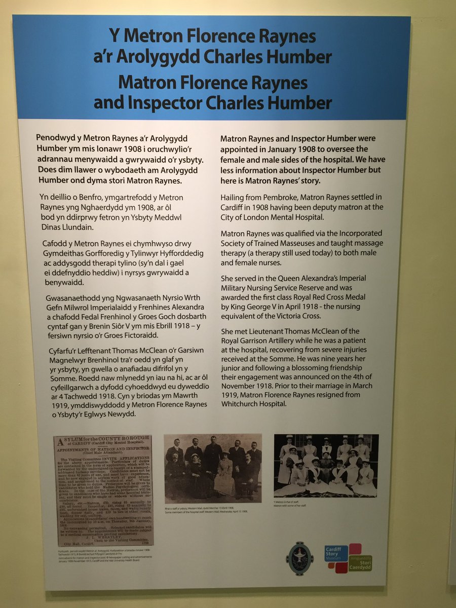 WhitchurchHosp's tweet photo. Day 7 @explorearchives EYA week
Today’s theme is #EYALanguages
Some examples of bilingual corridor signs @WhitchurchHosp (taken in 2017) & exhibition boards made in 2018 by @TheCardiffStory
#Cymraeg
#Welsh
#whitchurchhospital
#ysbytyreglwysnewydd https://t.co/Z1tgZbyiqg