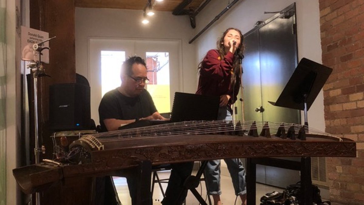 Free performance and discussion with multi-instrumentalist and world music composer Donald Quan and Indigenous composer and lyricist eaoh Argos on vocals.

Fri Dec 9, 12-1 pm at Toronto Reference Library. All are welcome! In partnership w/ <a href="/MusicCanHealTO/">Music Can Heal</a>. ow.ly/bI1450Lzg9k