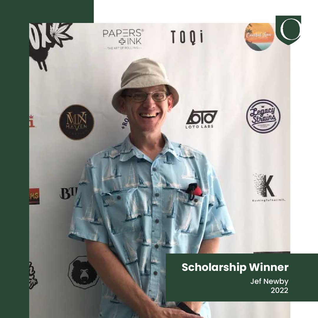 Oaksterdam's tweet photo. Meet Jef Newby, a veteran and recipient of the @40TonsBrand and Cannabis Hiring Fairs Fast-Track Scholarship.

Join the Oaksterdam Community today to grow, share, and network.

Sign Up: https://t.co/35ODEDTEnU

#gratefulforyOU #40Tons #CannabisHiringFairs #Education #OUAlumni https://t.co/afNXxXiwRE