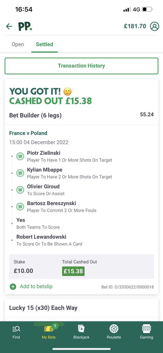 Moral of story don’t even bother betting it only ends in heartbreak