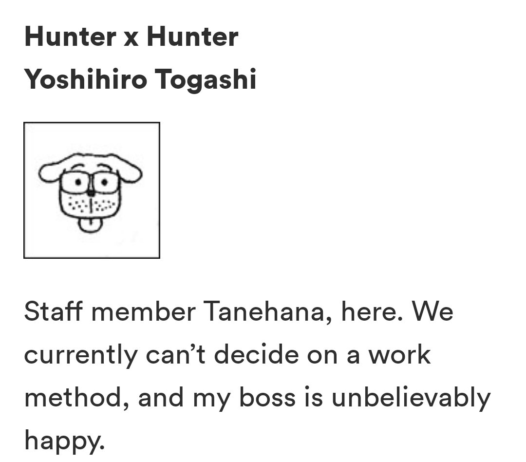 ScreenTime on X: Creator of 'Hunter x Hunter', Yoshihiro Togashi will be  revealing a 'Dropped Ending' during a tv program in Japan on Nov 21st, 2023.  Togashi states and apologizes that if