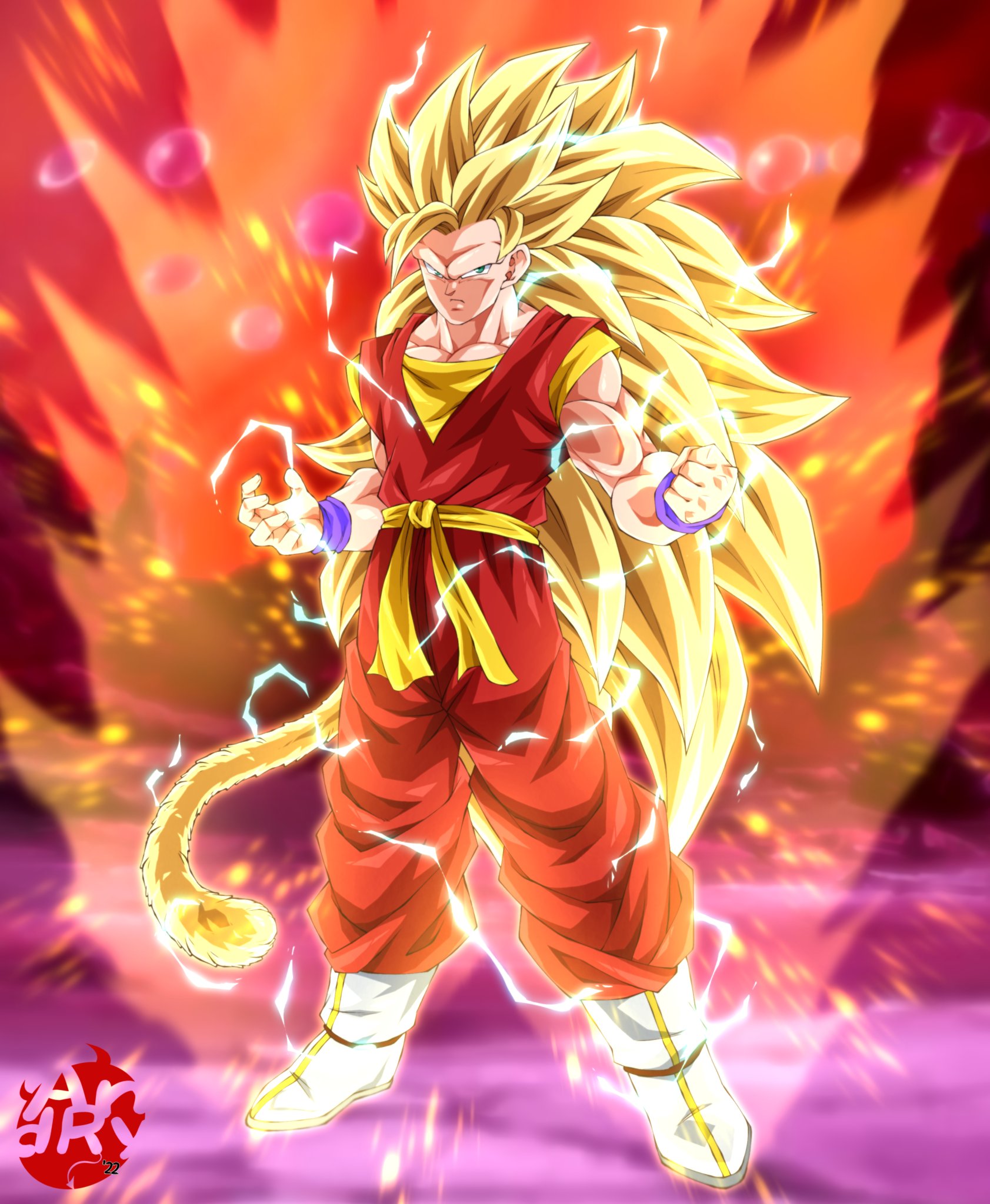 OC] Super Saiyan 3 ! I wish the form got more screen time : r/dbz