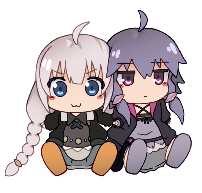 ケーキ用の人形描いてみたけど、わりとケーキから浮いててどうしようか悩み中… 