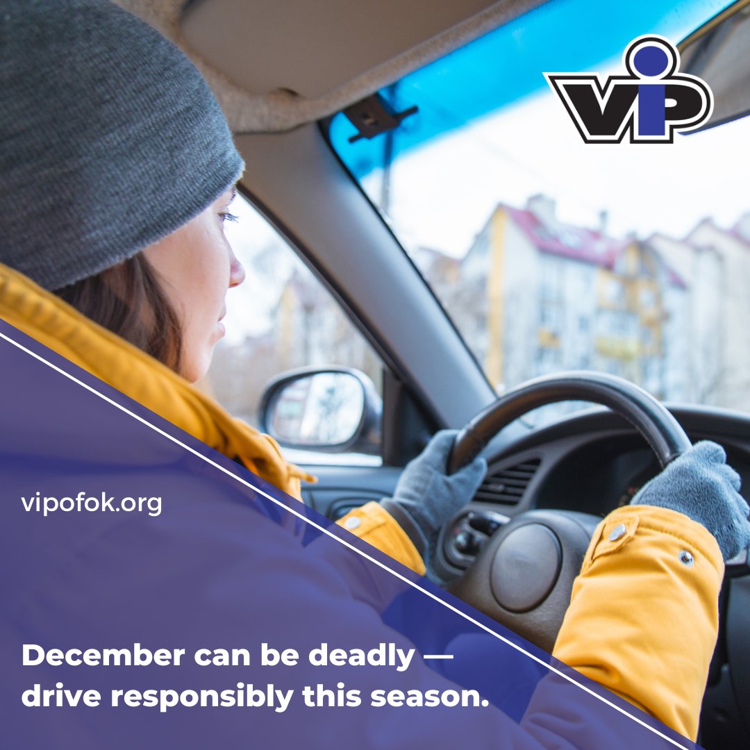 VIPofOK's tweet photo. #SoberingStatistic: According to the NHTSA, during the 2016-2020 December months, there were more than 4,400 people killed in drunk-driving-related crashes. #oklahoma #dui #roadsafety #wespeaktosavelives https://t.co/nT3uXz6guf