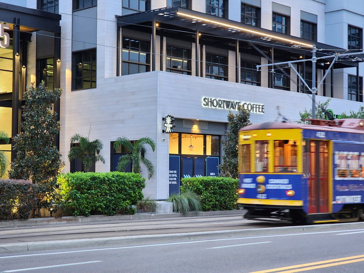 #shortwavecoffee is now open in Tampa! We're open from 8-3 every day during our soft opening. Stay tuned for our grand opening soon! #receiveandtransmit