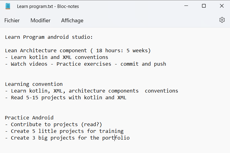 AllassaneDicko0's tweet photo. #100daysofcoding #androiddevsummit #LearnToCode
Program to increase android development skills with Kotlin: https://t.co/EiW9oBWmpz