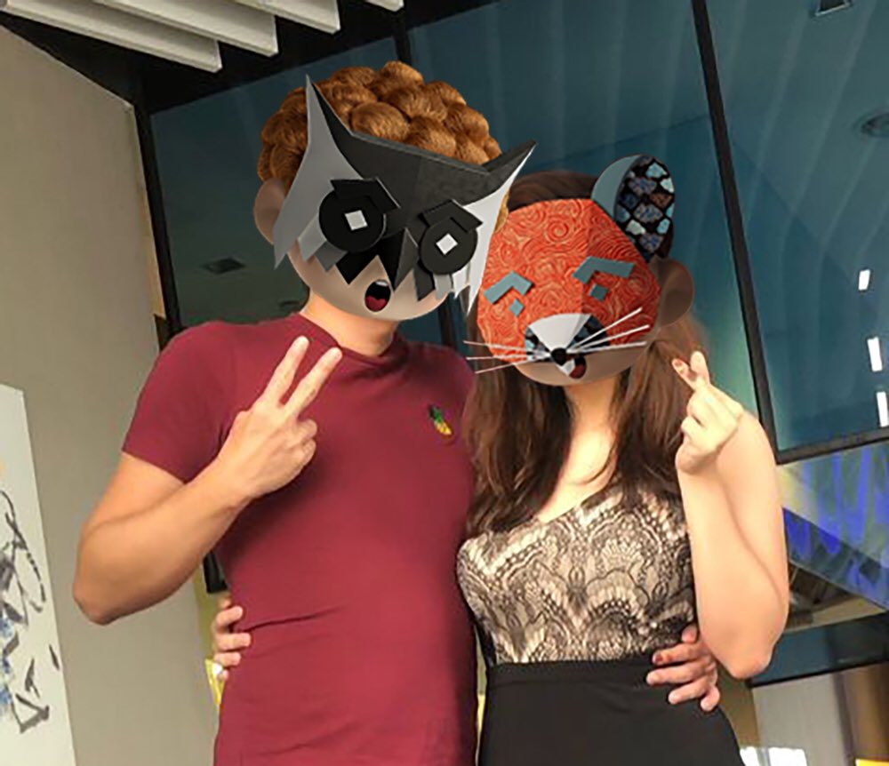 MOFFIRES's tweet photo. We will keep a naivety always✨✨✨

@origamasks really fun anf playful in real life🤩

#MaskUp
#KeepPlayful
#MaskFollowMask
#origamasksNFT https://t.co/zLG1qj79KR