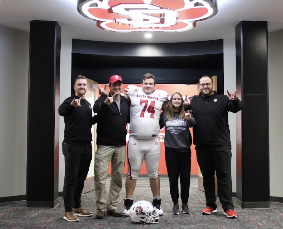 Josh Witt (@joshwitt65) on Twitter photo After a great official visit with <a href="/SDCoyotesFB/">South Dakota Football</a> Iâm excited to have received an offer to play football! <a href="/CoachPrevost/">Andrew Prevost</a> @CoachVanAsperen After a great official visit with <a href="/SDCoyotesFB/">South Dakota Football</a> Iâm excited to have received an offer to play football! <a href="/CoachPrevost/">Andrew Prevost</a> @CoachVanAsperen