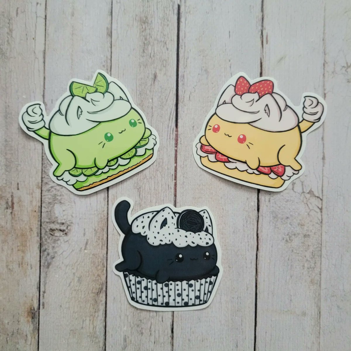 Finally got to print my new sticker designs 😊 And now that I have my computer back, maybe I can finish the others I was working on.