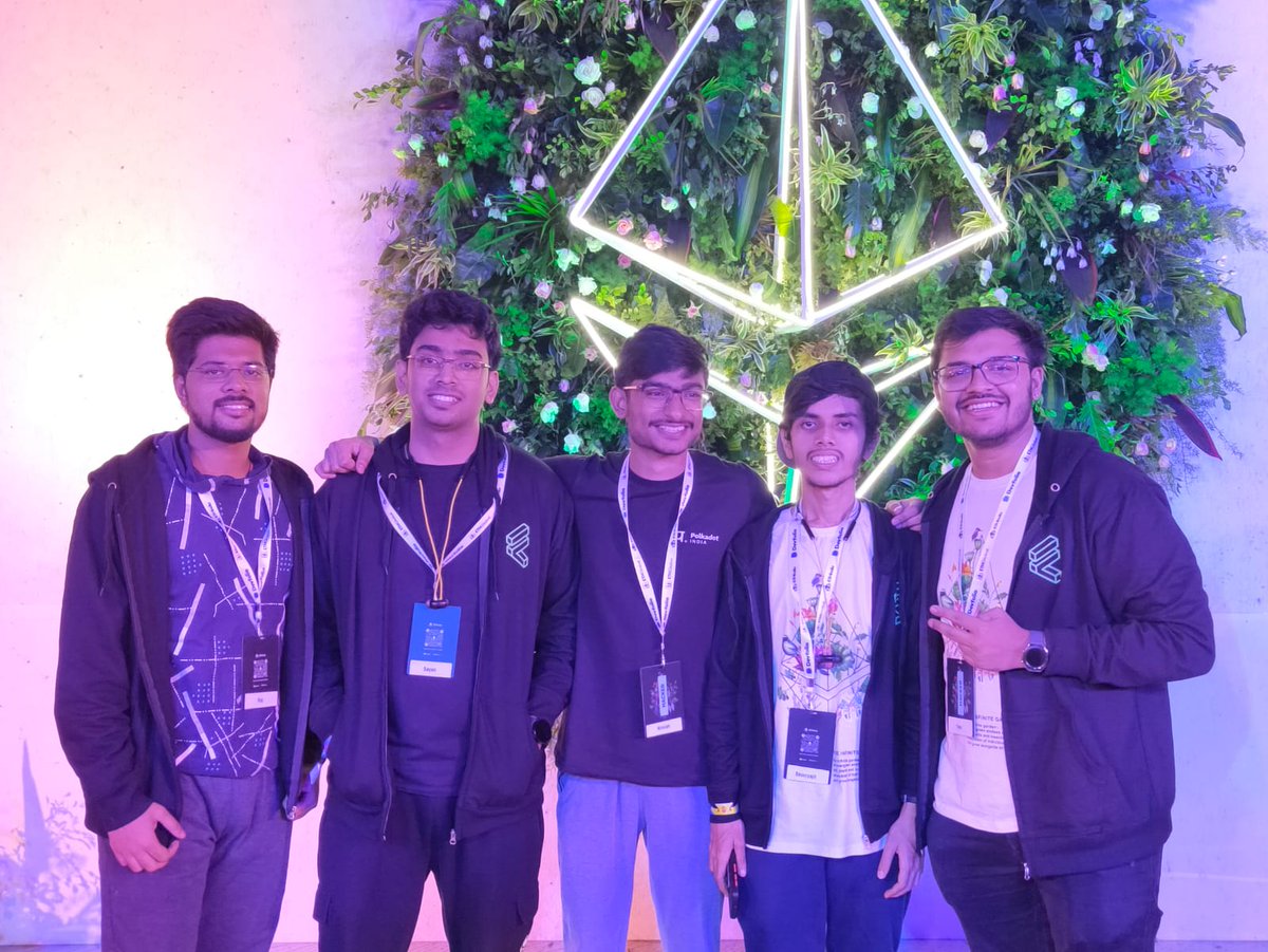 Yash_kothari9's tweet photo. Was an awesome experience in 
@ETHIndiaco, was my first in person experience of hackathon, collected lot of swags, but also the Joy of winning  1st prize in @Hyperlane_xyz bounty with team is next level .
@realnimish @Sayan1308Kar 
@thisisrajranjan @OnChainIntern
#Web3 #ETHIndia https://t.co/LW12Dyv5hq