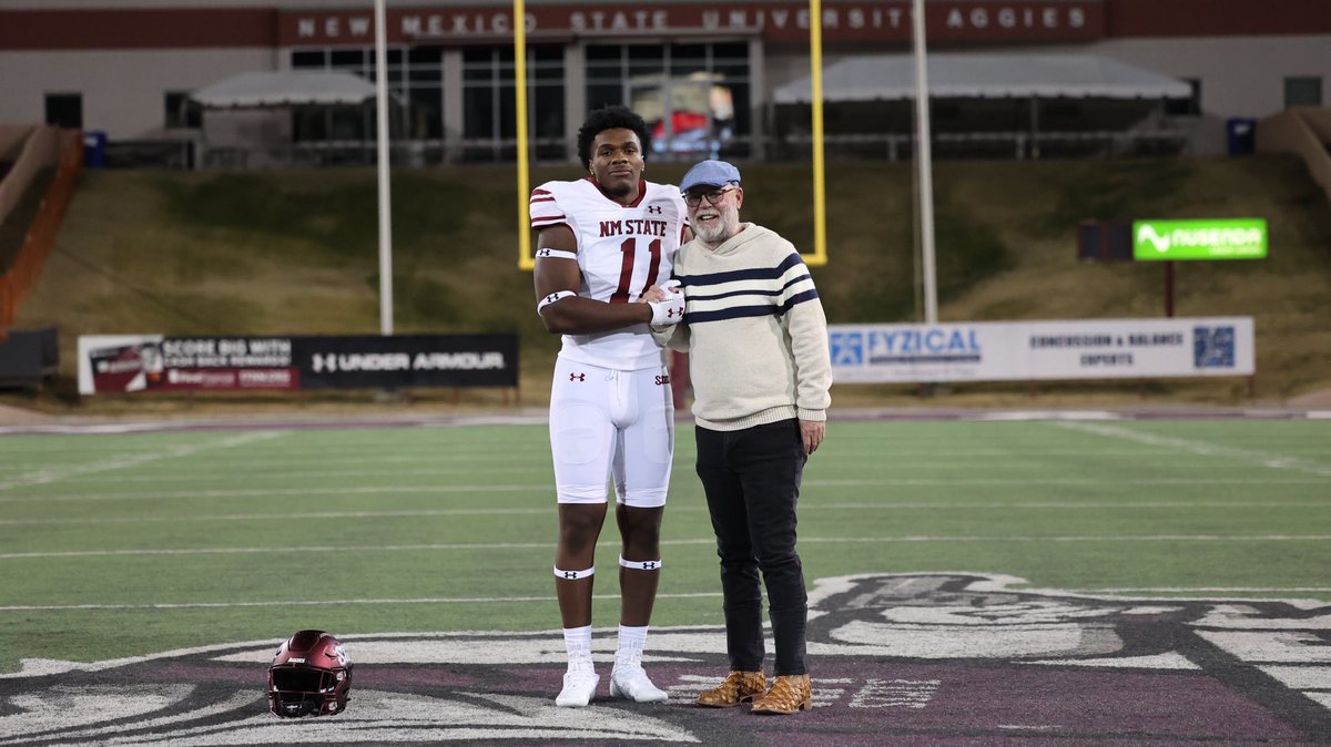 judah_82's tweet photo. I had great Official Visit weekend @NMStateFootball Thank you to all the staff for having me and making my family feel at home!!🔴⚪️@CoachAltman @QuinnThomas15 @DJMarquardtNMSU #Aggieup https://t.co/YRcoC6je1J