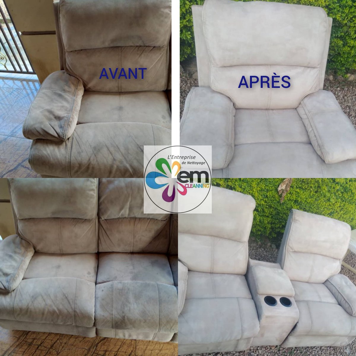 MakoloDrc's tweet photo. 🚨🚨 OFFRE PROMO 🚨🚨

🔥🔥Décembre  2022 🇨🇩🇿🇦❤️❤️

Happy Clean ✨ vous offre une RÉDUCTION de 🔥30%🔥sur les prestations de nettoyage de canapé 🛋️ et sur la désinfection de matelas.

Venez vite découvrir votre tarif promo en message privé ou sur WhatsApp:0822100026 https://t.co/0CLPDtxUaY