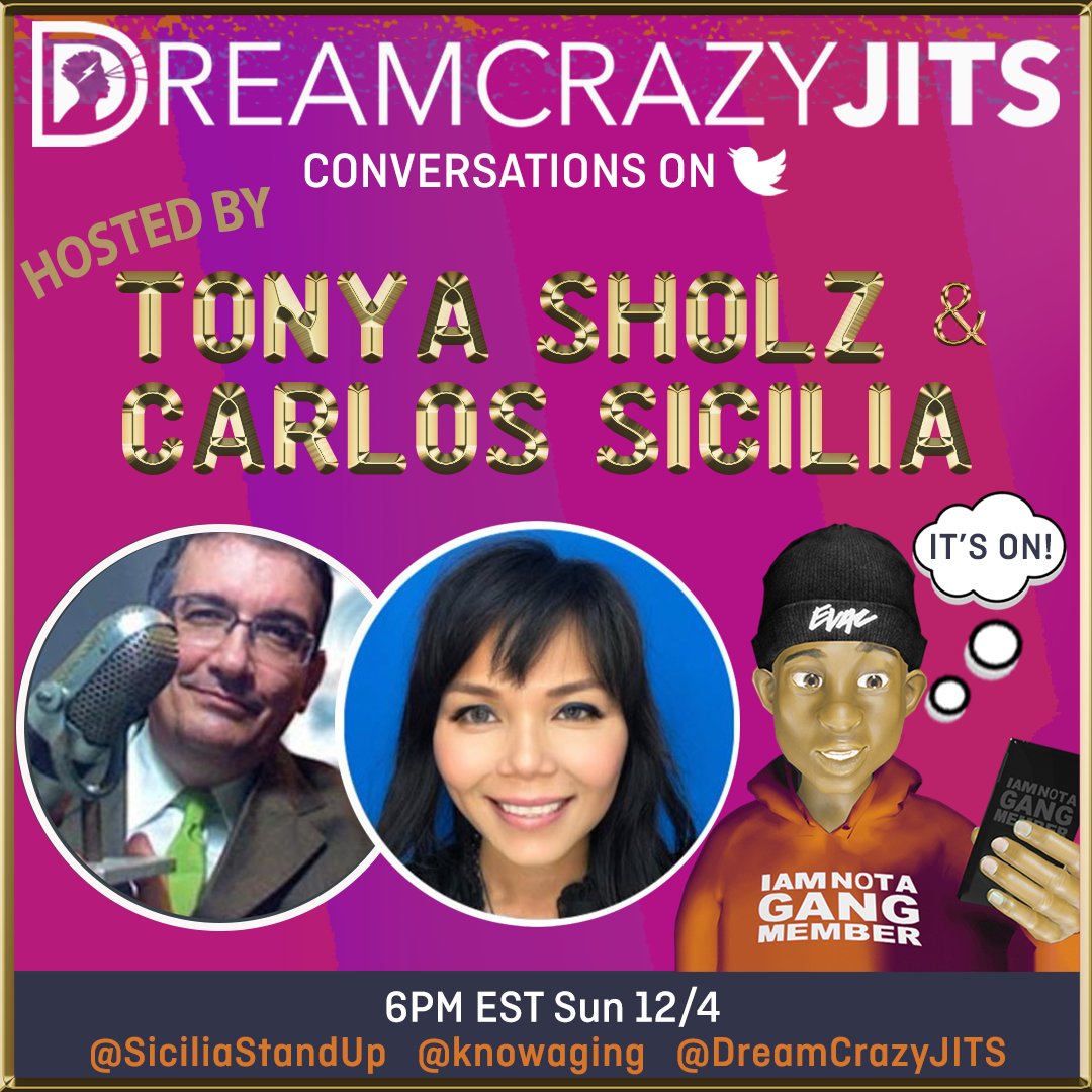 DON'T MISS the JITS sharing truth and hope with <a href="/SiciliaStandUp/">@SiciliaStandUp</a> &amp; <a href="/knowaging/">Tonya Scholz 🧬 💻 🤖</a>! Today at 6PM ET - this Space is gonna be 🔥 Show up! Speak up! Share the Word! #TheYouthAreOurFuture #IAmHope - Click link to set a reminder: x.com/i/spaces/1rmxP…