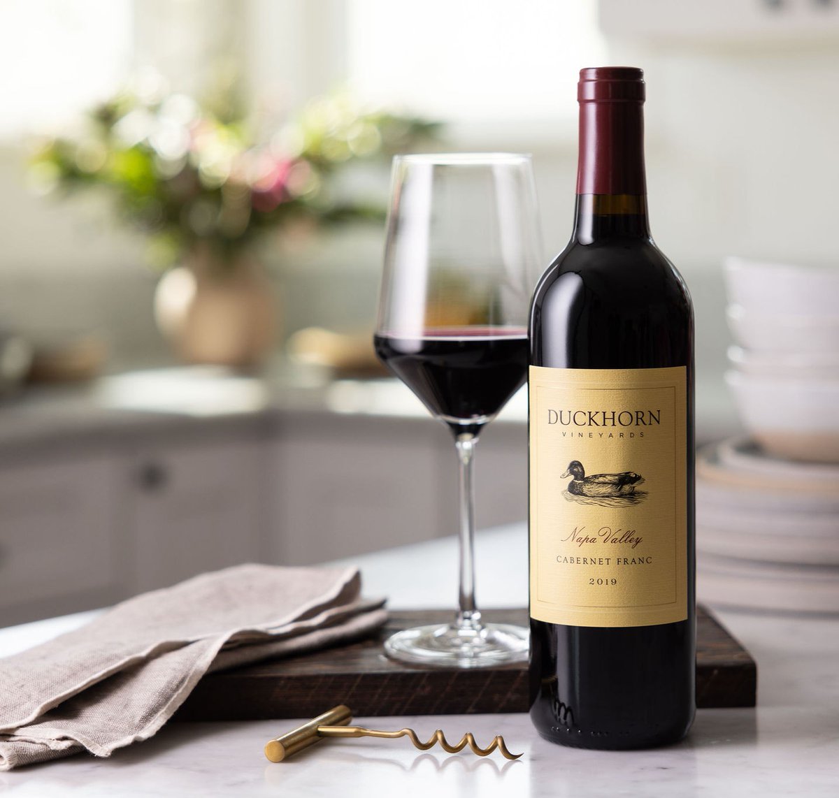 Happy #nationalcabernetfrancday! We're celebrating with this classic expression from winemaker Renée Ary, and goat cheese. Cheers from #napavalley!