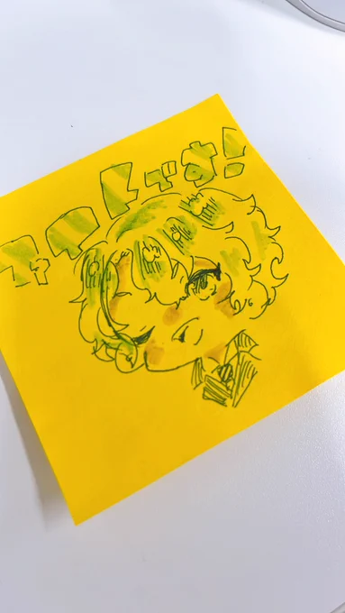 夜勤クソ暇すぎて先輩の推し落書きしてたあんスタわからん٩( ᐛ )و 