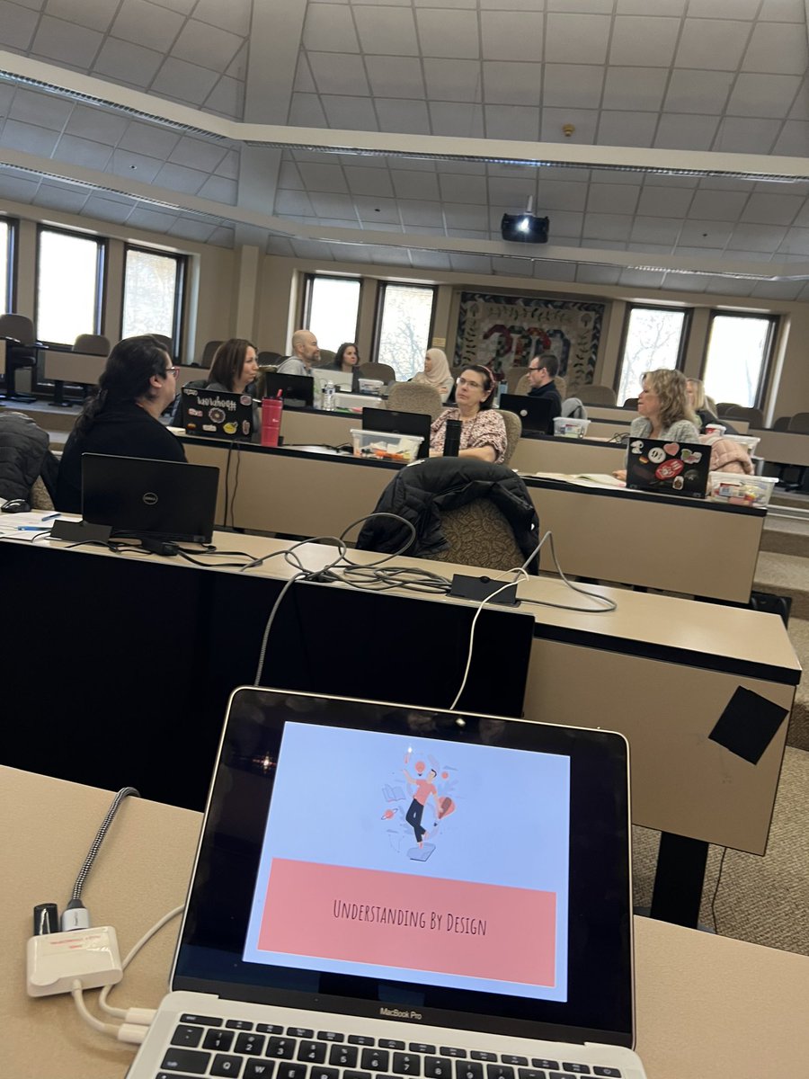 NatTeach4Life's tweet photo. Proud of the work BMS ELA teams did!I am full of gratitude for the opportunity to lead UbD retreat days that were such a success! Teachers working on making meaningful changes to our core curriculum. Alignment. Culturally Relevant. Engagement. Teacher Leaders! Thank you! #BDSD2 https://t.co/WNpCFA5HHI
