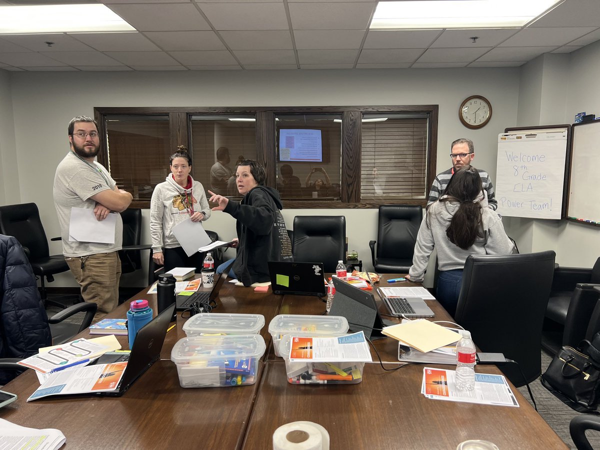 NatTeach4Life's tweet photo. Proud of the work BMS ELA teams did!I am full of gratitude for the opportunity to lead UbD retreat days that were such a success! Teachers working on making meaningful changes to our core curriculum. Alignment. Culturally Relevant. Engagement. Teacher Leaders! Thank you! #BDSD2 https://t.co/WNpCFA5HHI