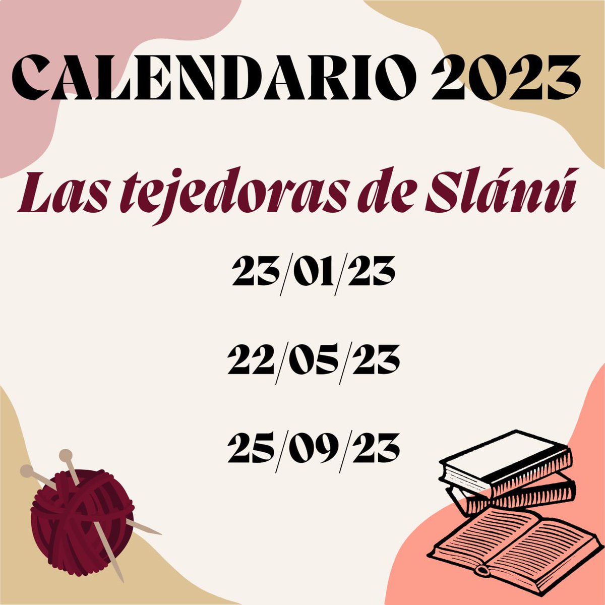 elblogde_seshat's tweet photo. Calendario de LC 2023
#LasTejedorasDeSlánú
#ReadingTogether
#ElBlogDeSeshat https://t.co/ecsH1S9buI
