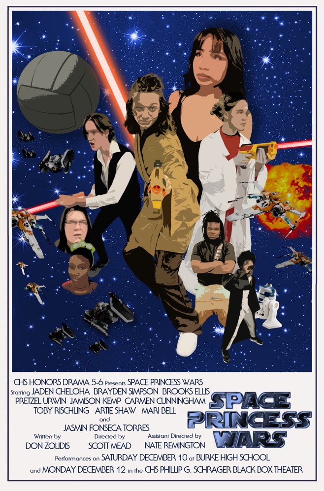 Space Princess Wars (one-act) by Don Zolidis