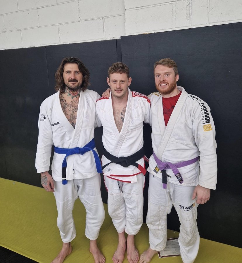 CroleMikey's tweet photo. Great day today receiving my purple belt

#brazilianjiujitsu #BJJ #LevelUp #Fighter https://t.co/2XOhBBfK1N